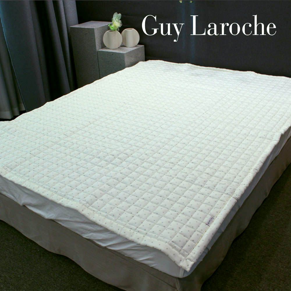 Guy Laroche Semi-Micro Fiber CreamSand Comforter High Density Quilted Premium Bedding for All Seasons _ Made in Korea